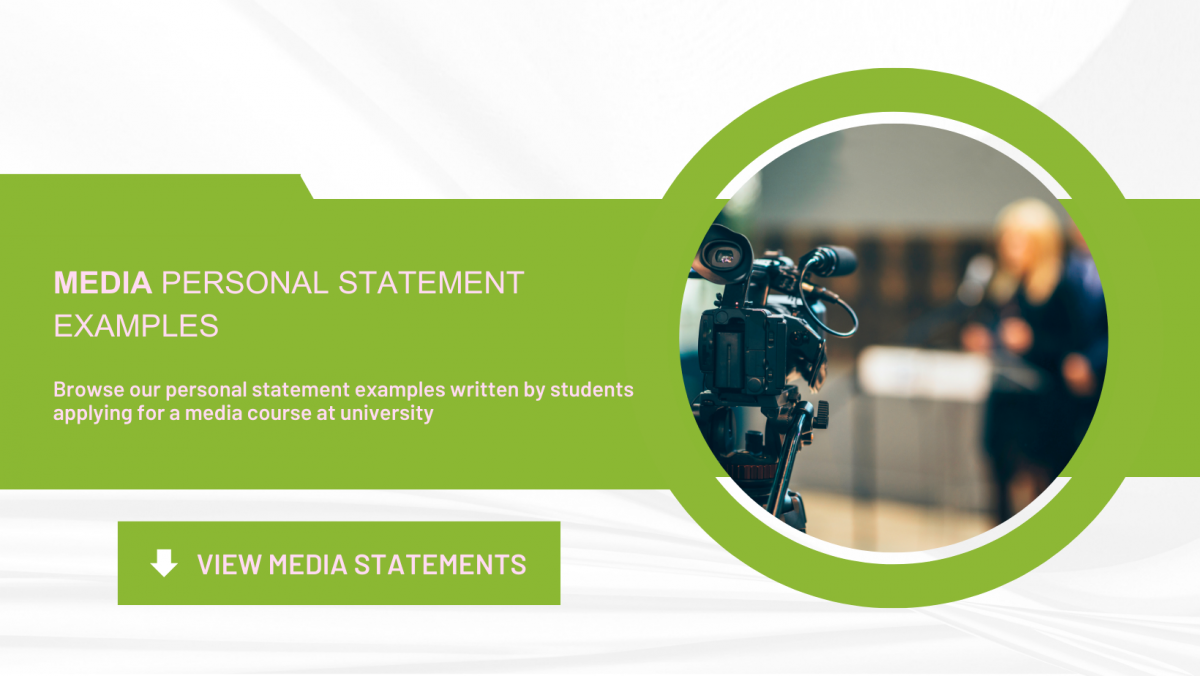 personal statement based on media